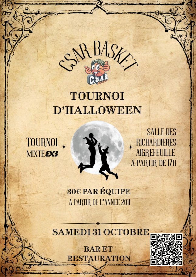 Tournoi 3x3 Halloween